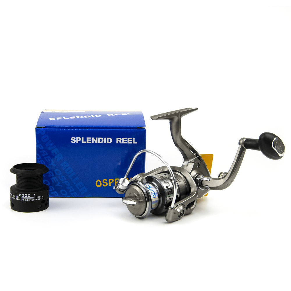 Катушка безынерционная Osprey DF (2000, 6BB, мет. шпуля)