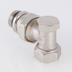 Клапан настроечный угловой 1/2" с дополнительным уплотнением