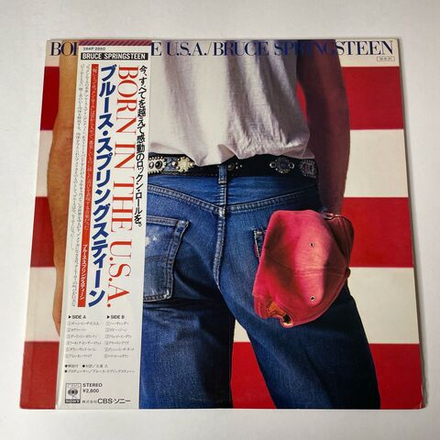 Винтажная виниловая пластинка LP Bruce Springsteen Born in The USA (Japan 1984) (Obi) No Surrender