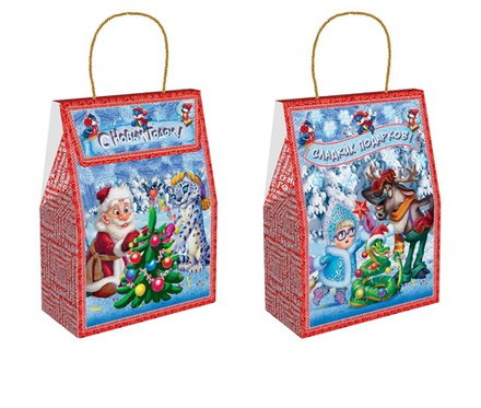 Упаковка "Сумочка приключения начинаются" 1200гр