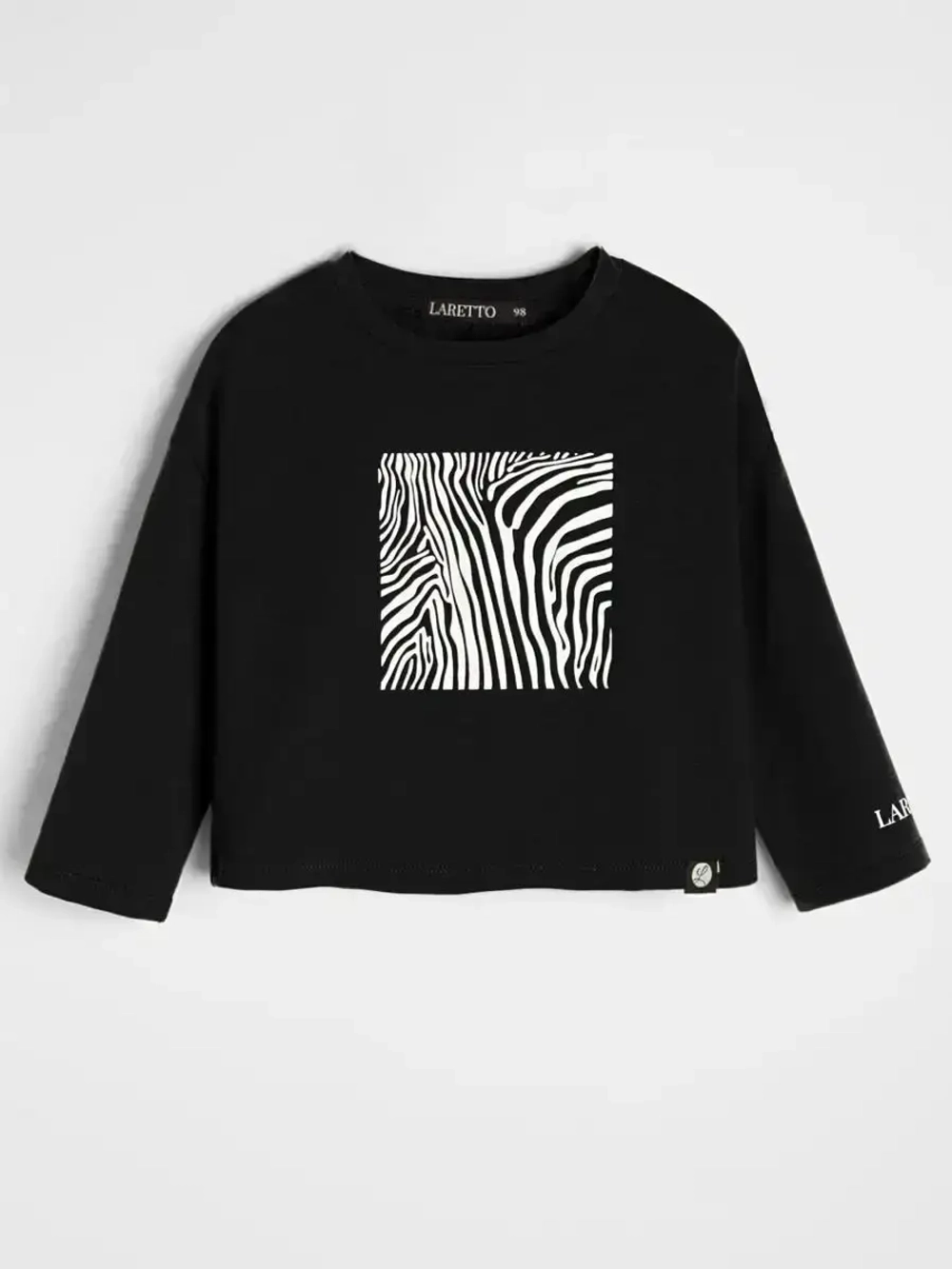 Лонгслив для девочки школьный