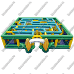 Надувной лабиринт "Кукурузное поле", 10*10*3 м