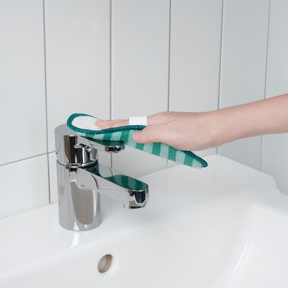 Губка для мытья из микрофибры IKEA PEPPRIG (ПЕППРИГ), Разноцветный, 17х10 см