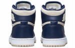 Кроссовки Jordan Air Jordan 1 Retro Premium Midnight Navy Light Cream (Женская размерная сетка)