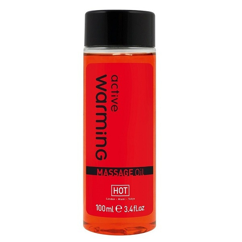 Согревающее массажное масло для тела HOT Active Warming 100мл