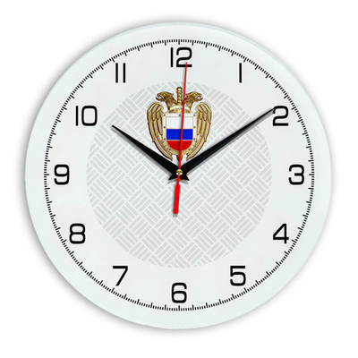 Настенные часы "Эмблема ФСО 54" Декор для дома, подарок