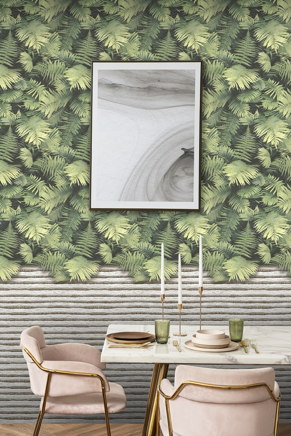 Панель ПВХ фотопечать Сальвиния 2700х250мм