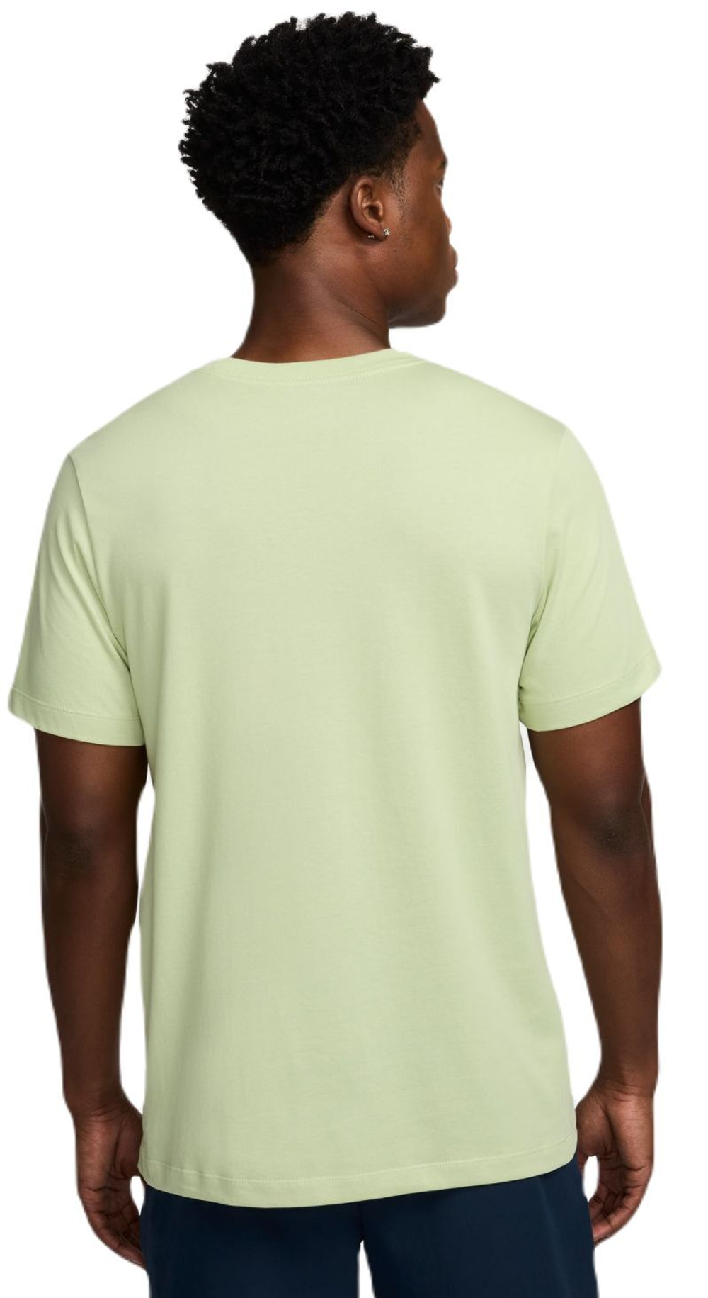 Мужская теннисная футболка Nike Court Dri-Fit Printed T-Shirt - зеленый