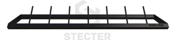 Стеллажная полка для дисков штанги с разделительными колышками (L1800 мм)
