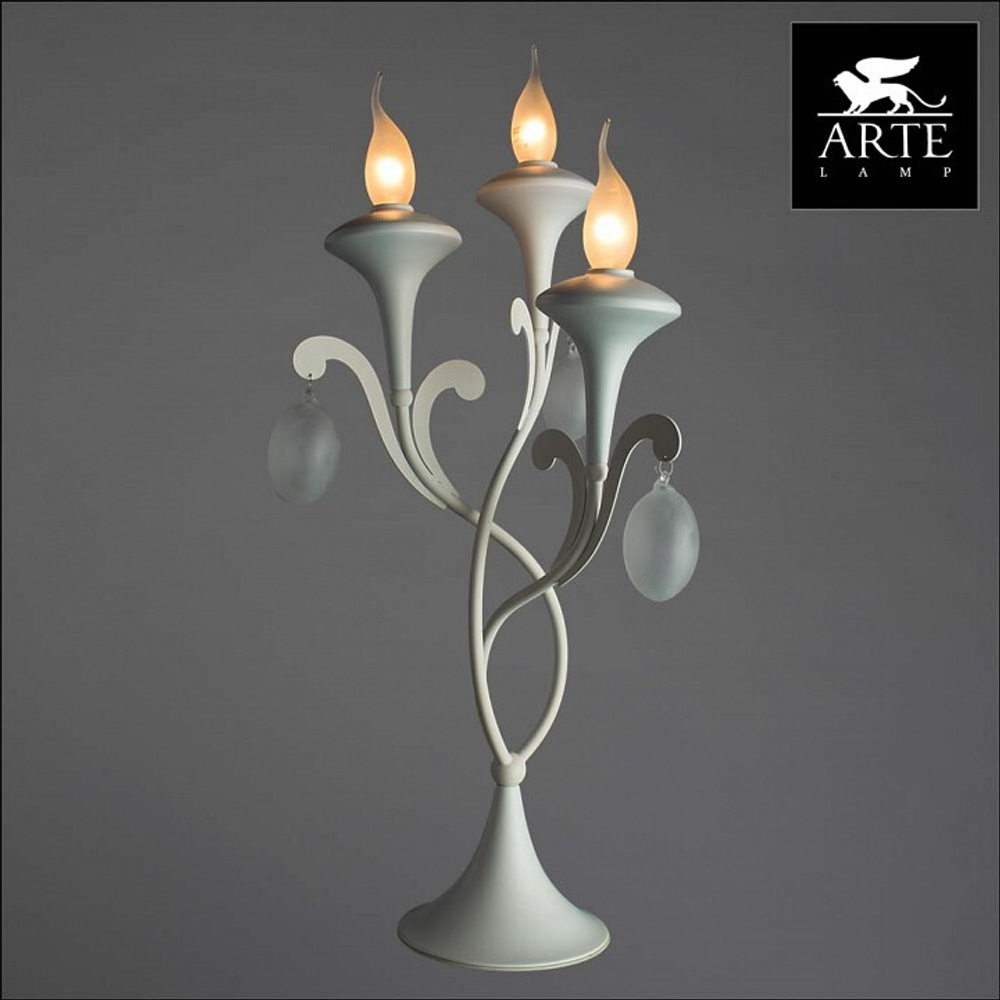 Настольная лампа Arte Lamp A3239LT-3WH