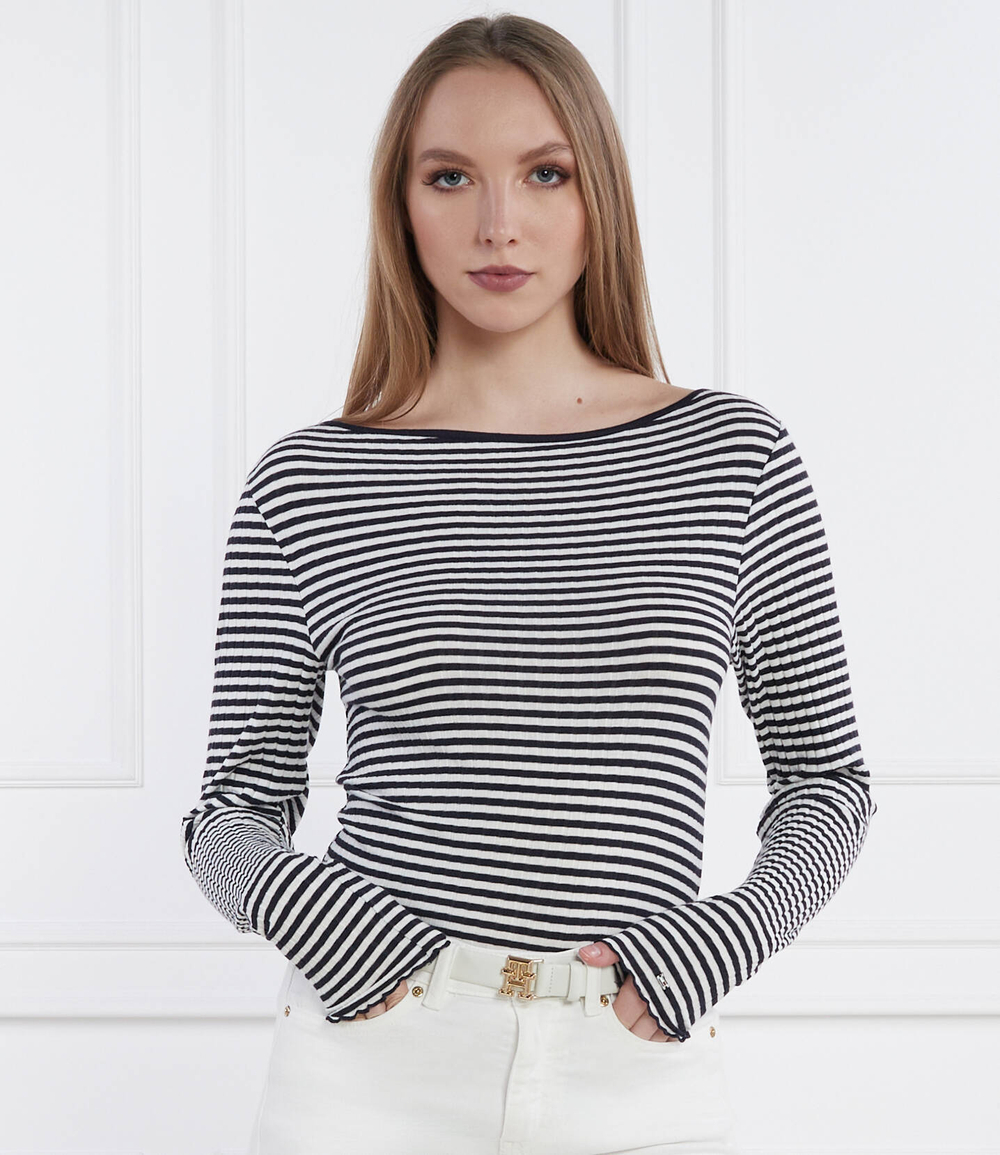 Блузка Tommy Hilfiger - темно-синий(WW0WW41189)