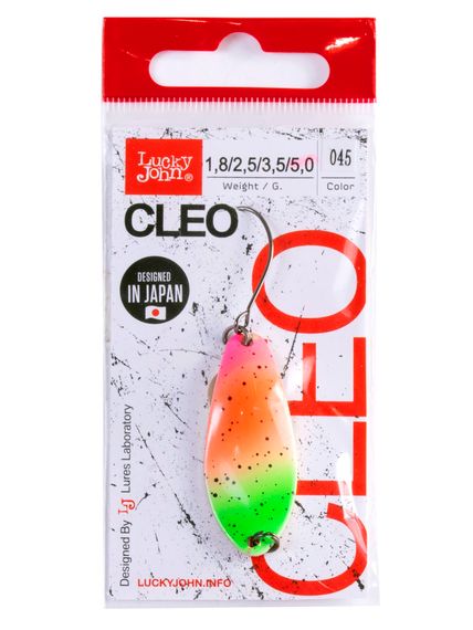 Блесна колеб. Lucky John CLEO длин.41мм/05,0г 045