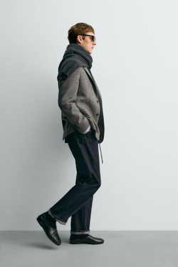 ZARA X AARON LEVINE ДЖИНСЫ ПРЯМОГО КРОЯ BOOTCUT, ИНДИГО