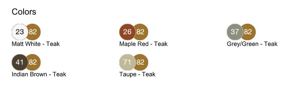 Кресло деревянное EMU Twins, коричневый, натуральный