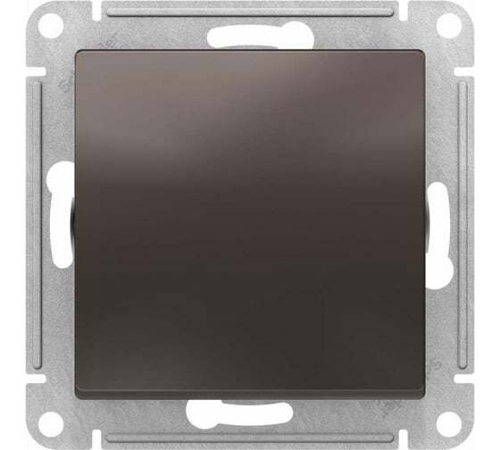 Выключатель 1-кл. 10А IP20 СП AtlasDesign 10AX механизм мокко SE ATN000611