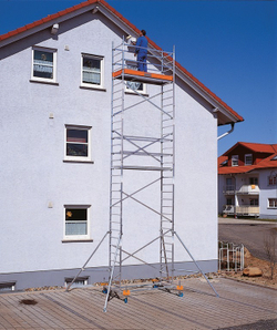 PROTEC Передвижные подмости,раб.высота 14,3 м (910226)