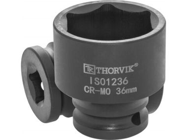 IS01236 Головка торцевая ударная 1/2"DR, 36 мм