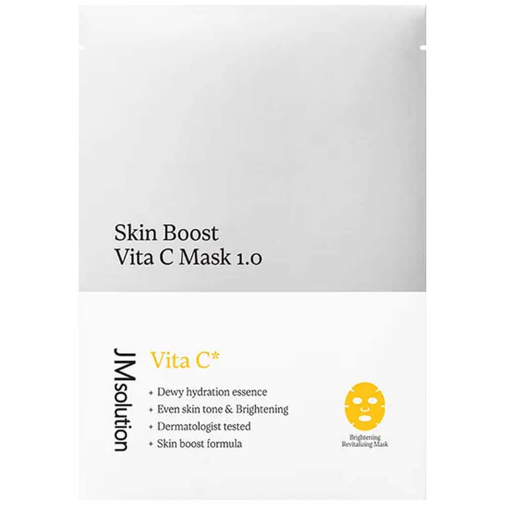 Тканевая маска с витамином С JMSolution Skin Boost Vita C Mask 1.0