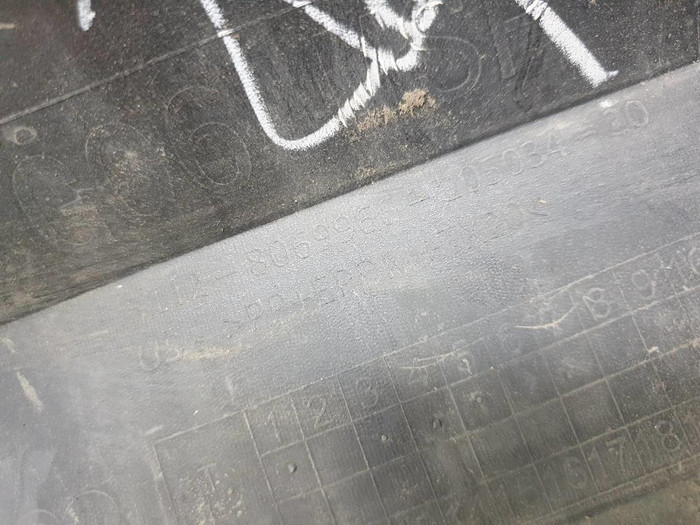 Юбка заднего бампера BMW X6 G06 (2019-н.в.) M-paket