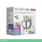 Миксер Galaxy GL2231 белый