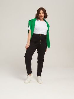 Джинсы на резинке больших размеров