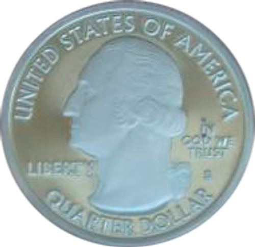 США 25 центов 2019 Парк № 46 Нац исторический парк Лоуэлл Lowell S Пруф Слаб ANACS PR70 Серебро
