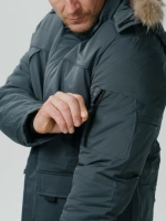 куртка зимняя удлиненная