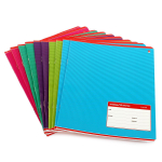 Тетрадь А5 12л. клетка "Классика", 5 цв. (Альт) микс цветов (комплект 5 шт)