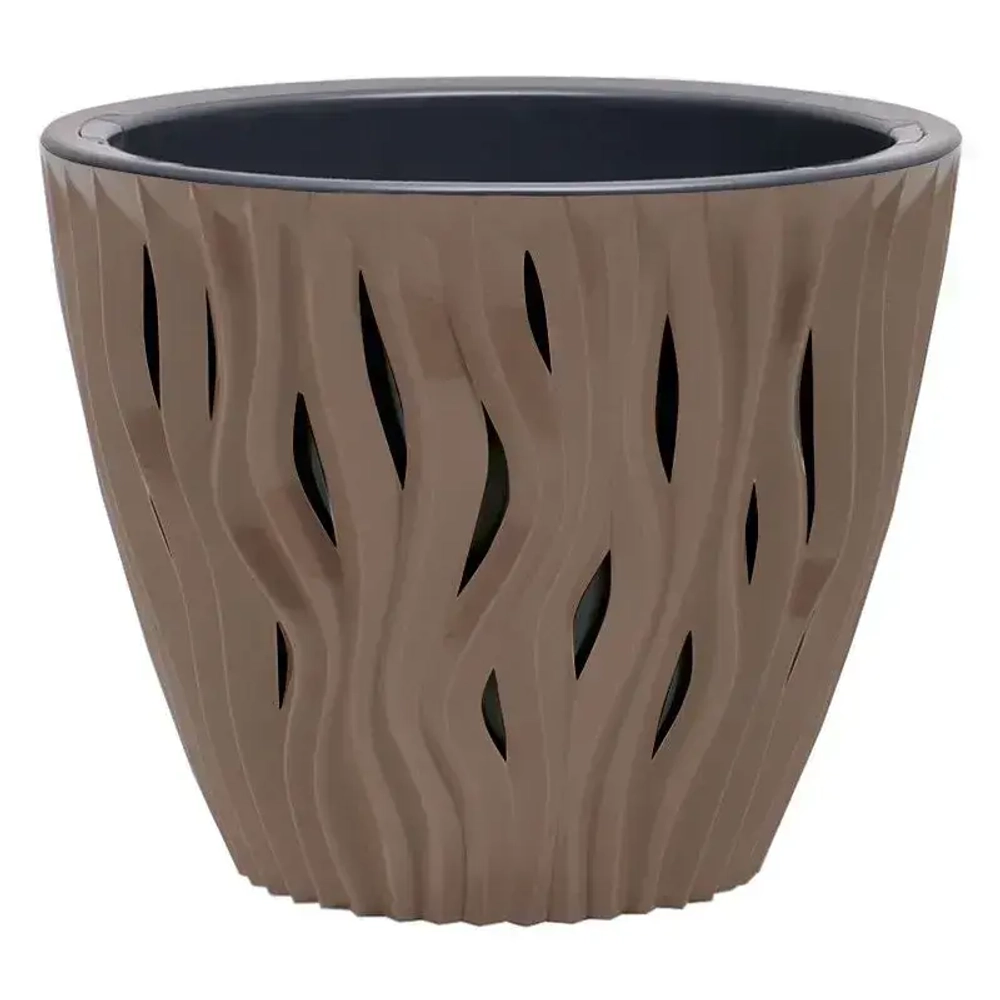 Кашпо "Вдохновение" (3 л.) Цв. Мокачино (Арт. КШ-9674)