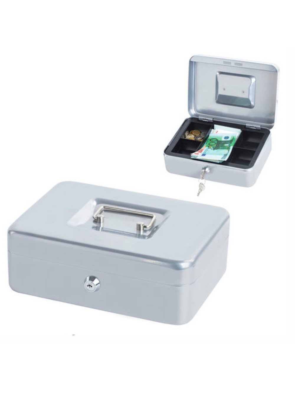 Ящик для денег, (291059А) ценностей, документов, печатей, 90х180х250 мм