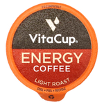 VitaCup, Energy Coffee, легкая обжарка, 16 чашек по 11 г (0,39 унции)