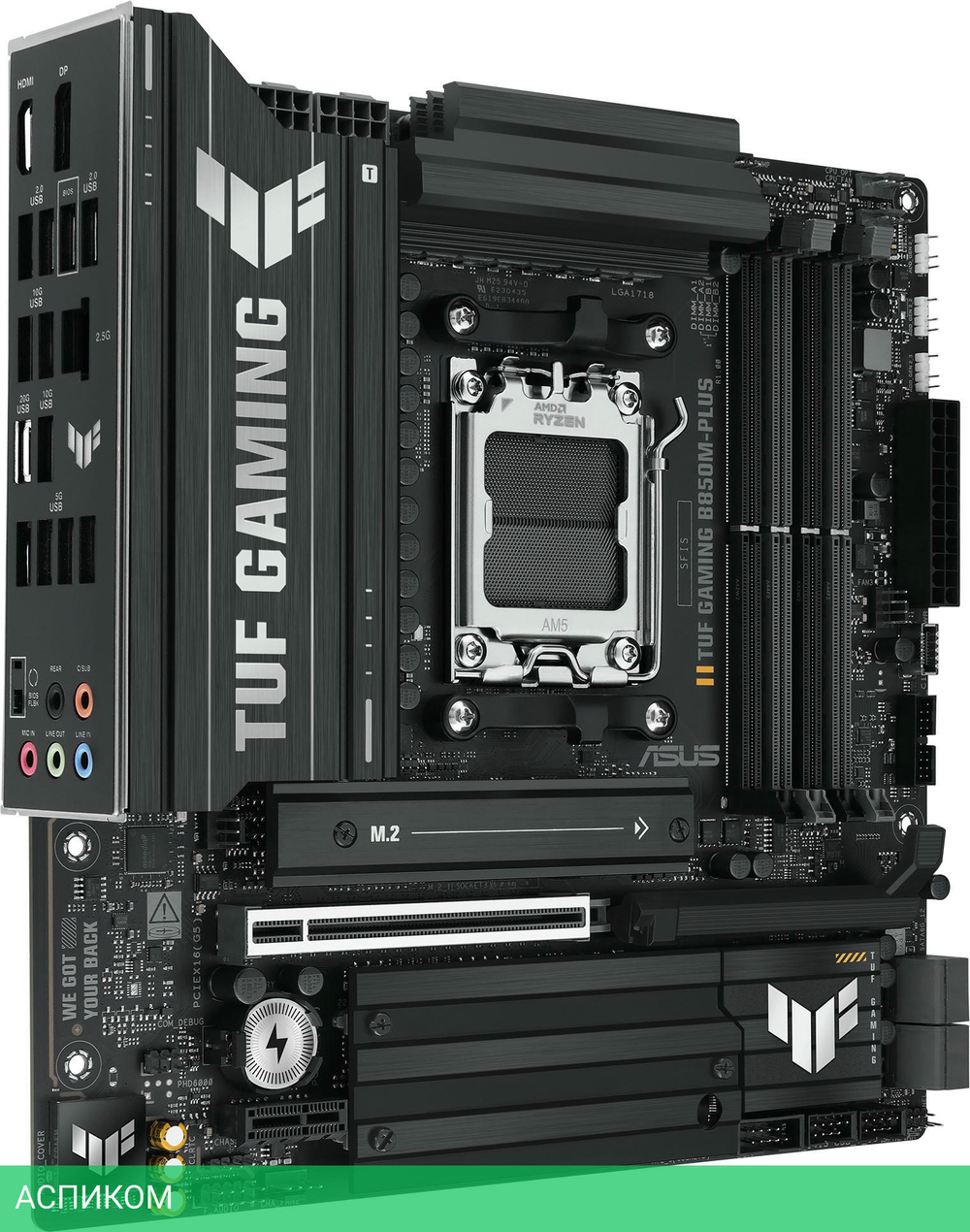 Материнская плата Asus TUF Gaming B850M-Plus (90MB1IX0-M0EAY0)