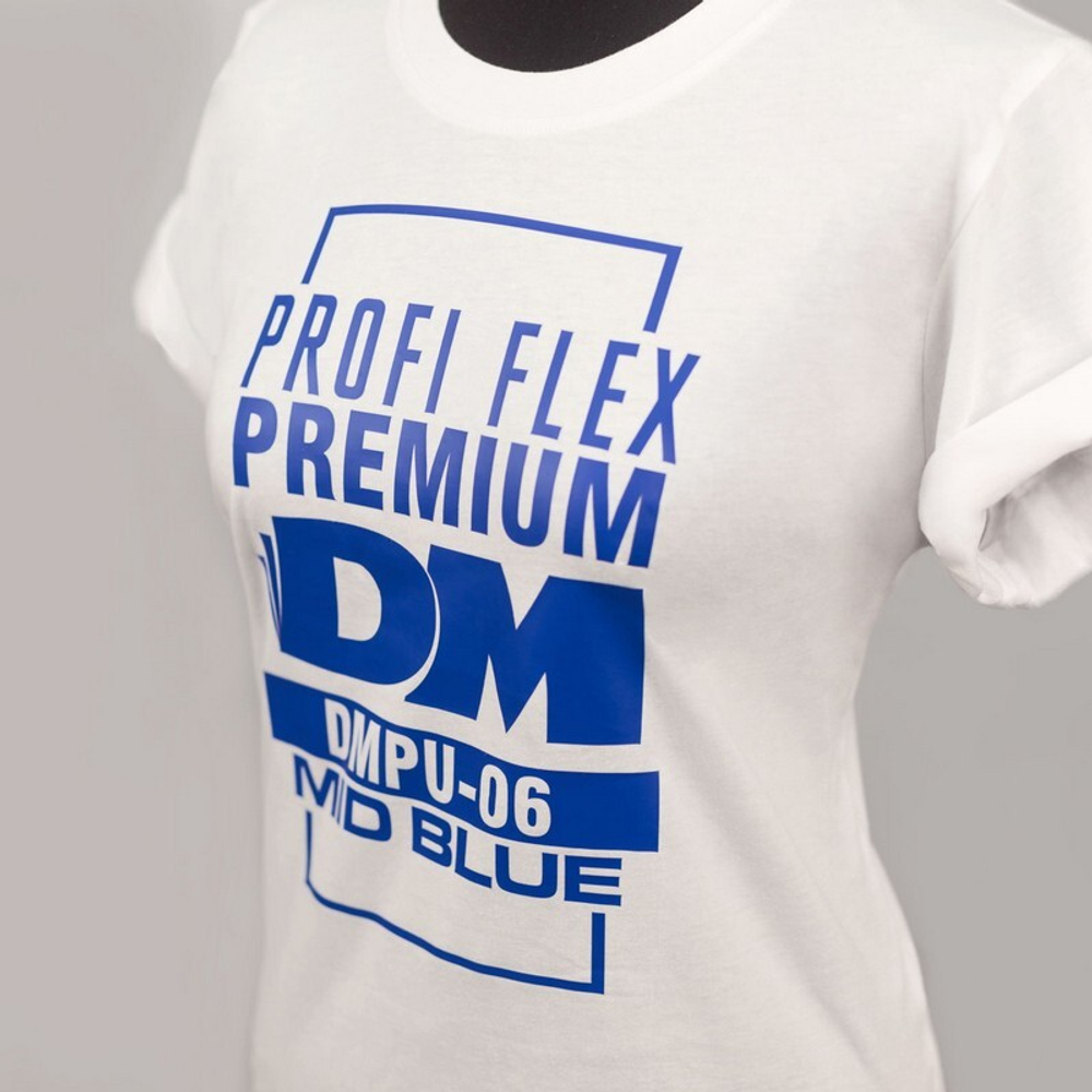 Пленка PROFI FLEX PREMIUM (DMPU-06) Mid Blue PU, 1м