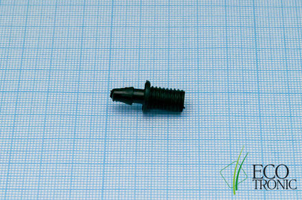 Нипель черный с резьбой к мод. 2202 CARBO