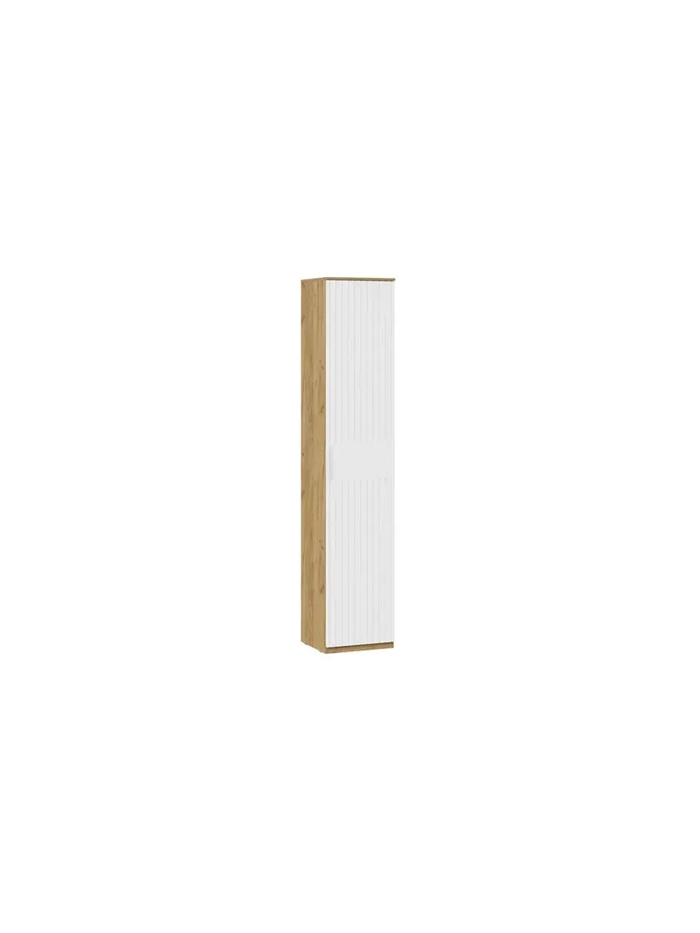 Прихожая с вешалкой Дуб Крафт золотой 190х43х226