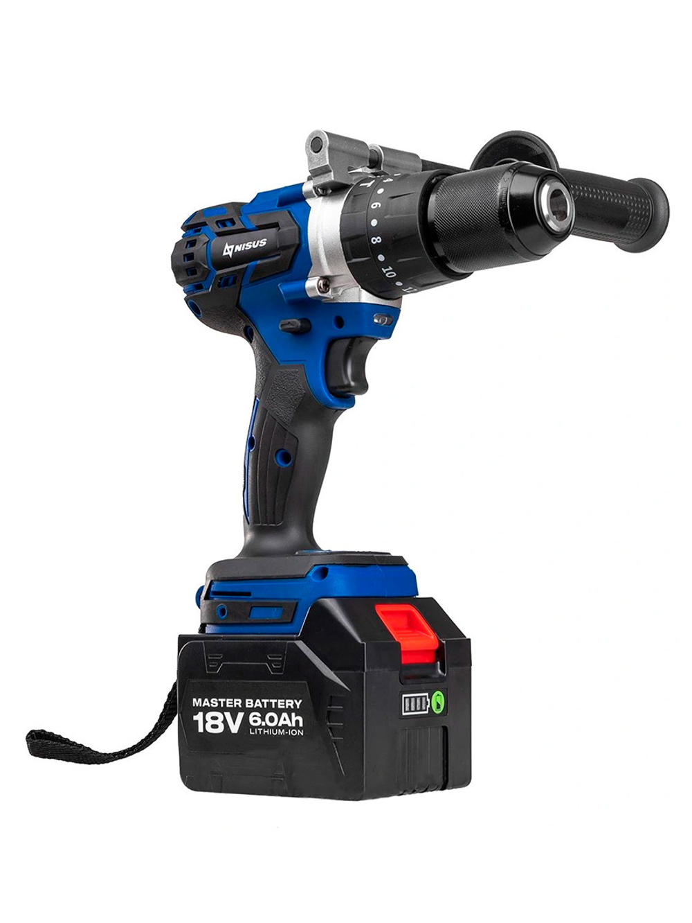 Шуруповерт-электробур Nisus 18V 6A 120 Нм (N-LB176-N)
