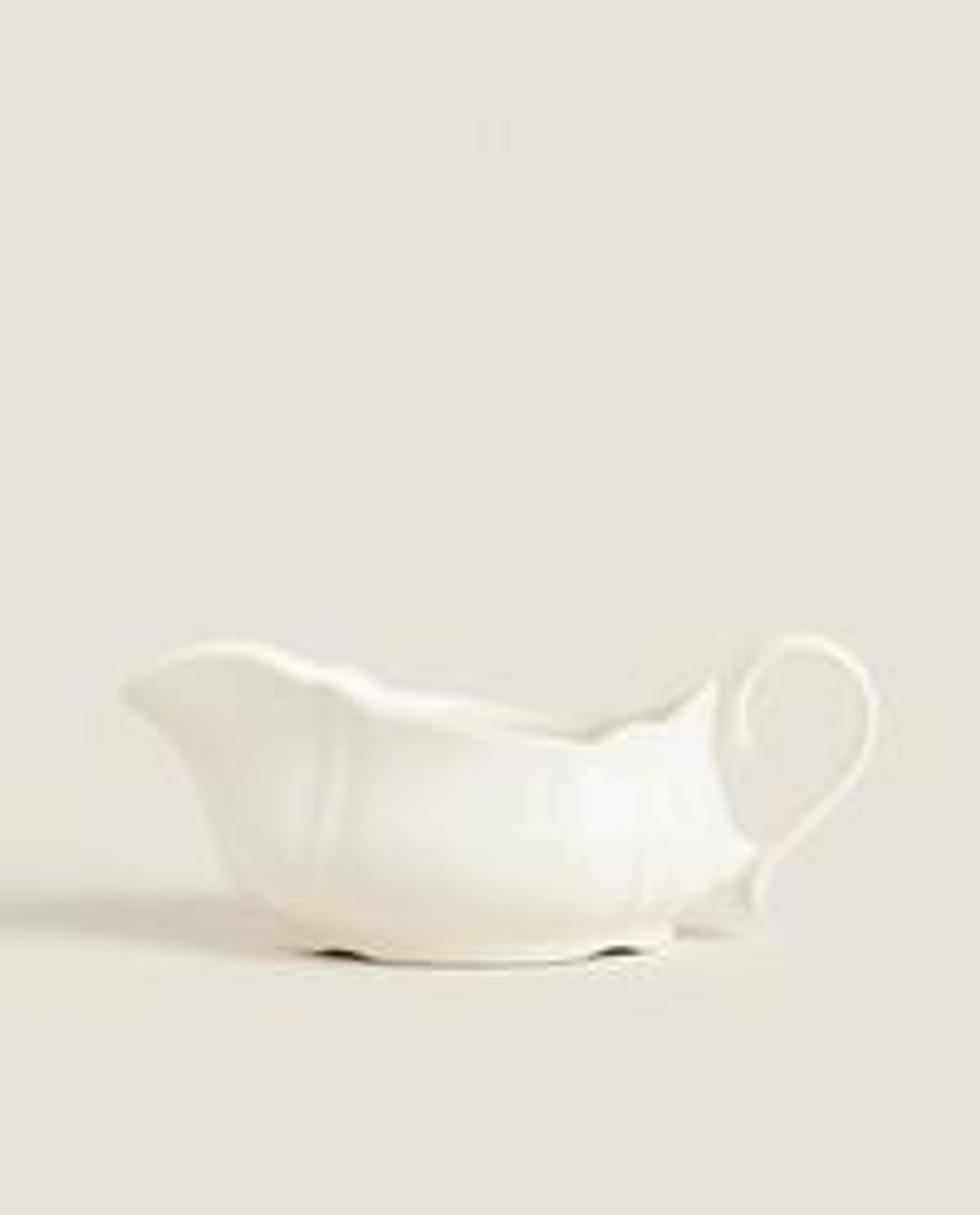 Zara Home блюдо сервировочное из фаянса, цвет бежевый, 22 см