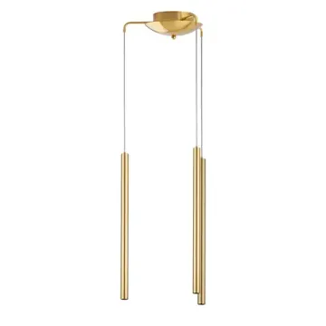 Подвесной светильник LED 15W 4000К L3T747243 золото Tubo Lightstar