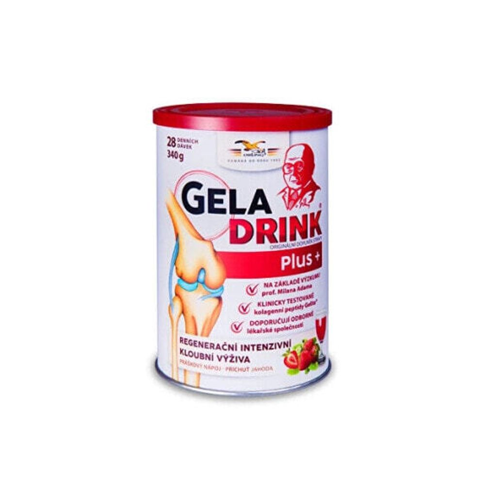 Для мышц и суставов Geladrink Plus Strawberry drink 340 g