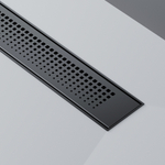 Душевой лоток AM.PM PrimeFlow 80 W02SC-P11-080-01BM с Черной матовой решеткой Cut Gradient