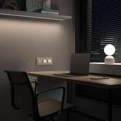 Розетка с заземлением с подсветкой, без рамки Werkel DBQ29 W1171462