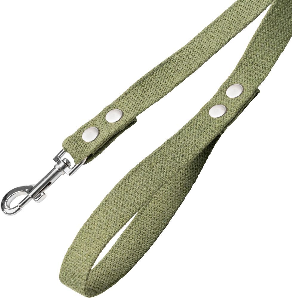 Поводок брезентовый Каскад Classic ширина 20 мм, длина 3.0 м со стальным карабином