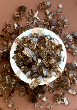 Стеклянная крошка Ice Glass Milk Сhocolate, 500гр