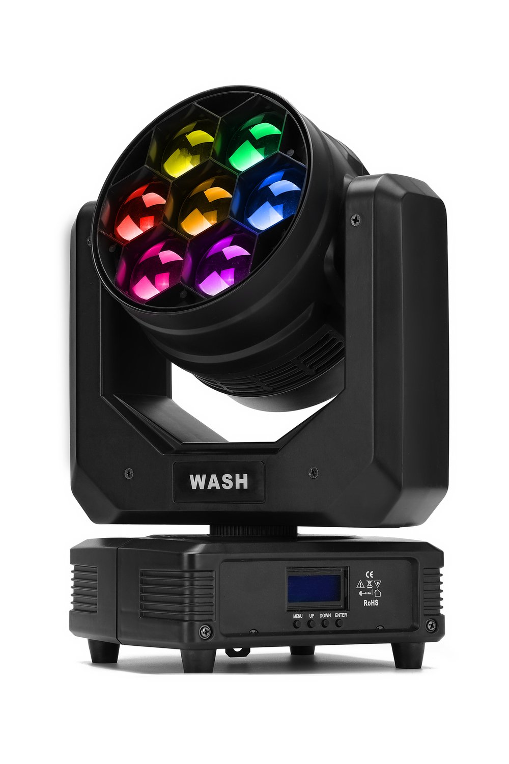 Wash B-EYE 7x40 — вращающаяся голова RGBW Wash Moving Head с зумом 4°-60°