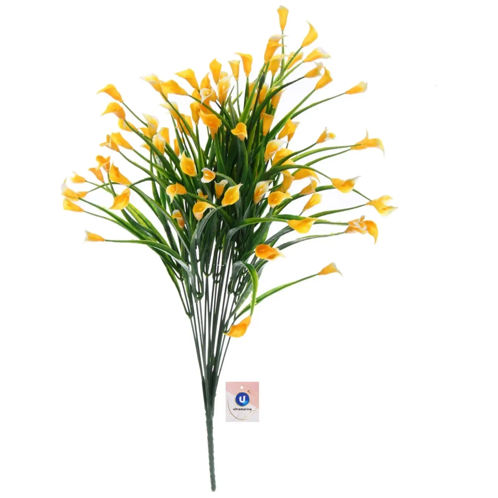 Искусственные цветы «Цветочная фантазия» 55см цвет желтый
