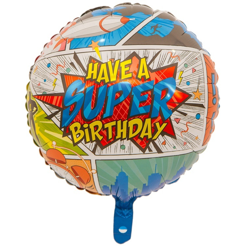 Круг HAVE A SUPER BIRTHDAY Fm