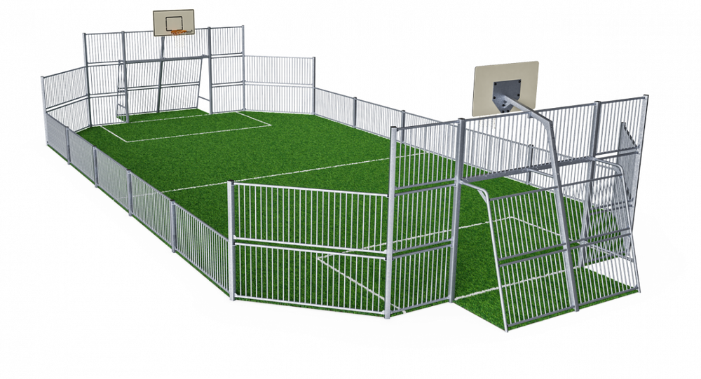 Площадка MUGA, 9x19 м