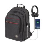 Рюкзак BRAUBERG URBAN универсальный, с отделением для ноутбука, USB-порт, Progress, 48х14х34 см, 229873