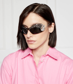 Солнцезащитные очки Swarovski - серебряный(SK7020)