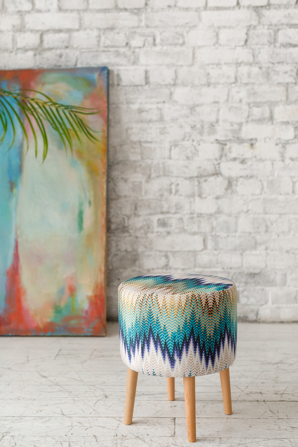 Пуф Лекко Аквамарин